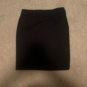 Plus sized Black Pencil Skirt